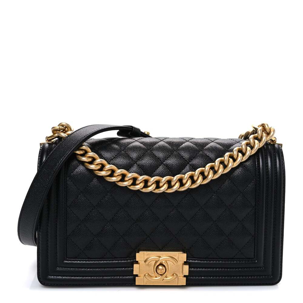 Chanel Caviar Quilted Medium Boy Flap #322781C42B